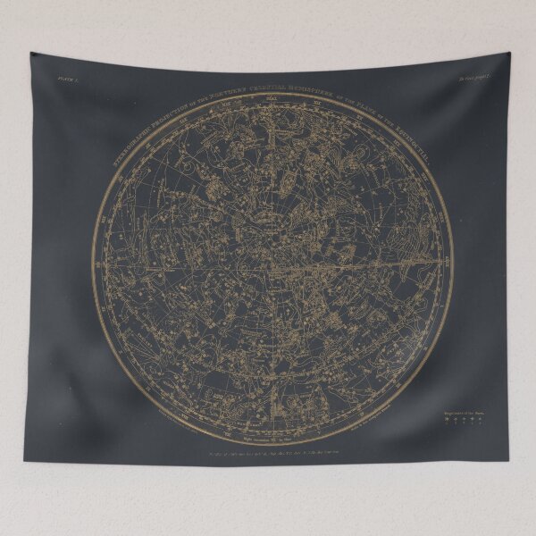 Item preview, Constellations of the Northern Hemisphere | Vintage Black and Amber designed and sold by Daniel Watts.