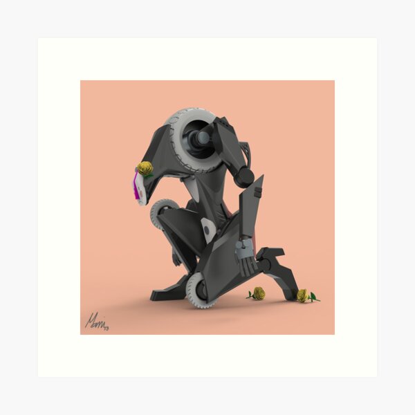 Beast the Poet Art Print