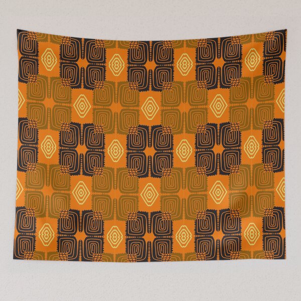 Item preview, African style textile designed and sold by portokalis.