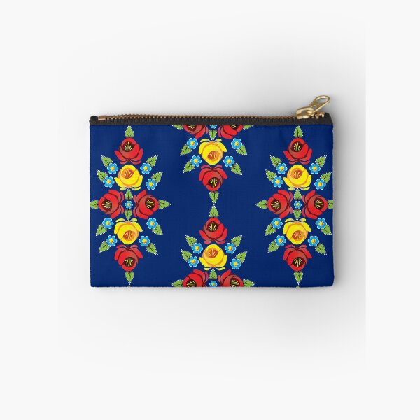 Item preview, Roses traditional canal art - blue background designed and sold by Running-Duck.