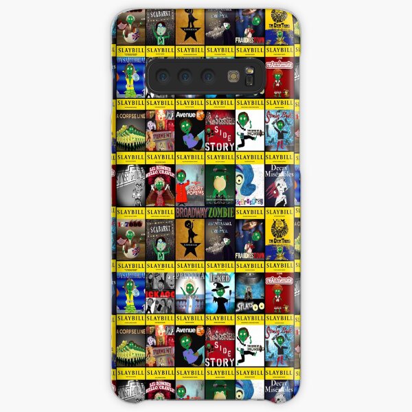 Broadway Zombie Theatre Programs Small Collage Samsung Galaxy Snap Case