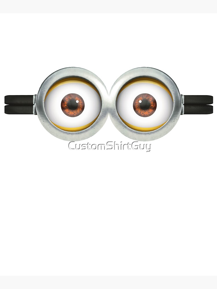 Minion style Eyes Backpack for Sale by CustomShirtGuy