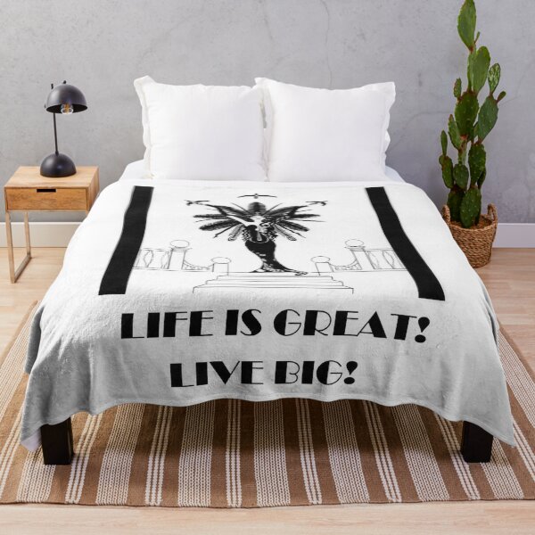 Item preview, Life is Great! Live Big designed and sold by Paul Bridgeman.