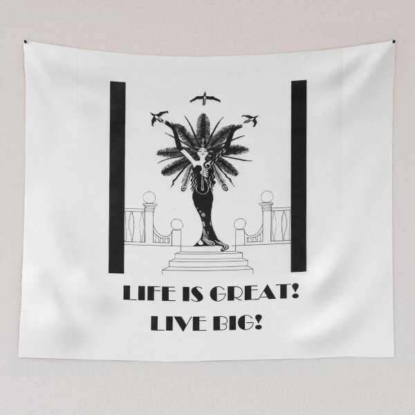Item preview, Life is Great! Live Big designed and sold by Paul Bridgeman.