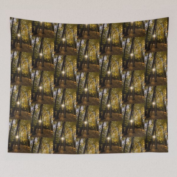 Item preview, Sun Spotting Autumn - a Peaceful Forest in the Fall designed and sold by Georgia Mizuleva.