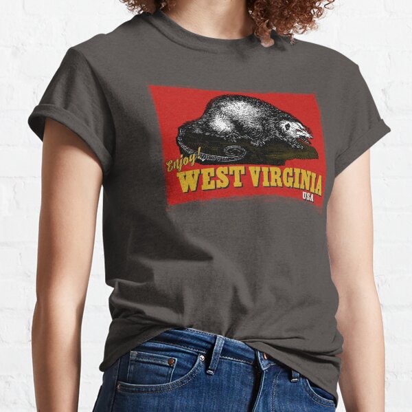  West Virginia Shirt Fly Fishing Gifts Souvenirs with