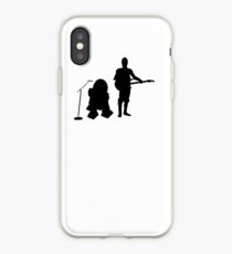 R2D2 C3PO Rock Band iPhone Case
