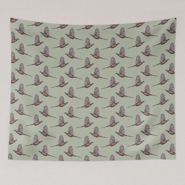Item preview, Pheasant - Country Polka designed and sold by LouiseJarvisArt.