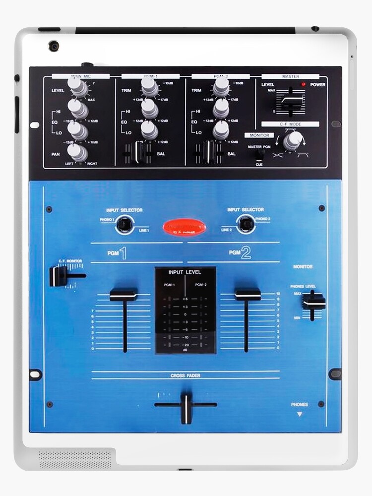 respons stewardesse Høflig Classic DJ Mixer 05 pro Blue" iPad Case & Skin for Sale by tee4daily |  Redbubble