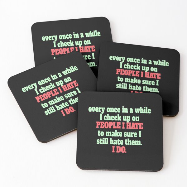 Item preview, I hate people funny saying gift designed and sold by Levin-Wirp.