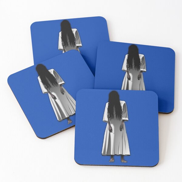 Item preview, Scary Samara on Blue designed and sold by Elsie Starkey.