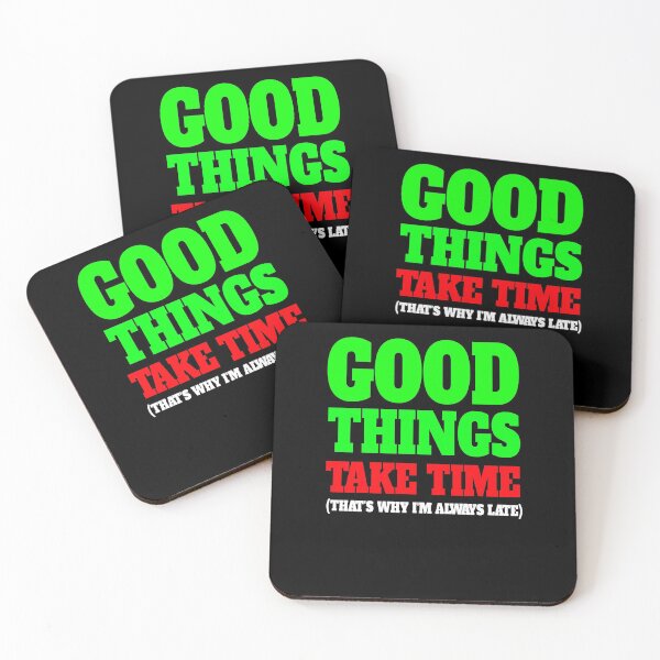 Item preview, Delay on time funny gift saying designed and sold by Levin-Wirp.