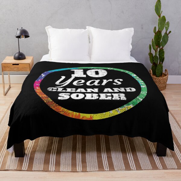 Item preview, 10 Year Clean and Sober Addiction graphic designed and sold by kayelex.