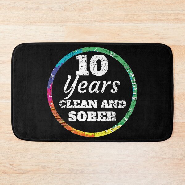 Item preview, 10 Year Clean and Sober Addiction graphic designed and sold by kayelex.