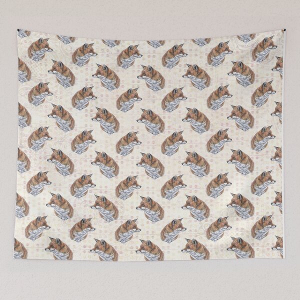 Item preview, Vintage spot foxy designed and sold by LouiseJarvisArt.