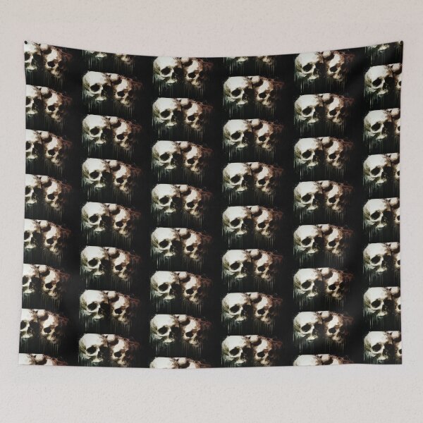 Item preview, Skulls designed and sold by Elsie Starkey.