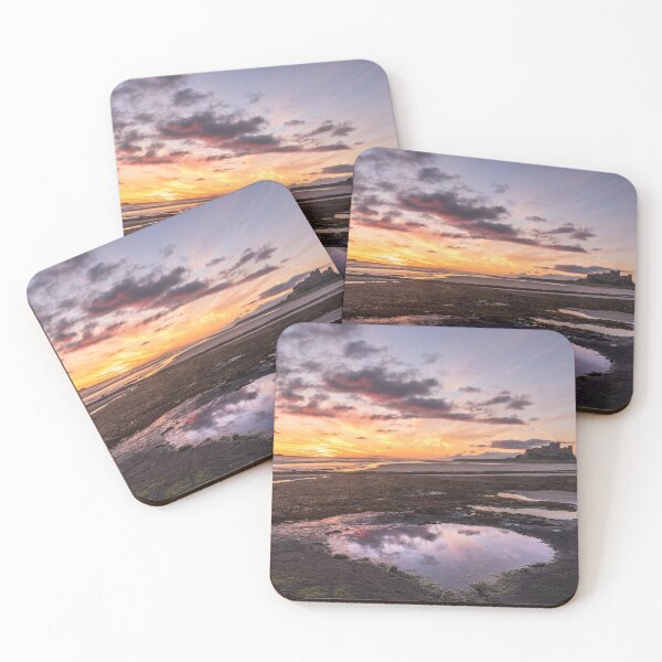 Item preview, Sunrise on Bamburgh Beach. designed and sold by Dave Staton.