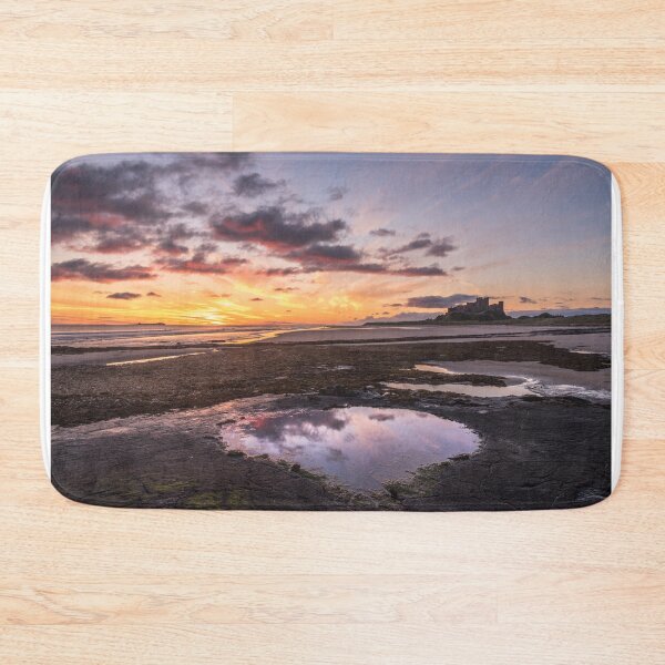 Item preview, Sunrise on Bamburgh Beach. designed and sold by Dave Staton.