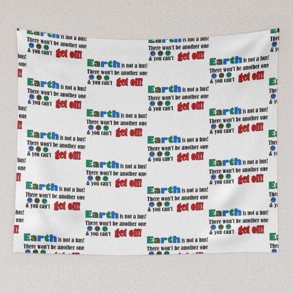 Item preview, Earth is not a bus! designed and sold by HazyAppleArt.