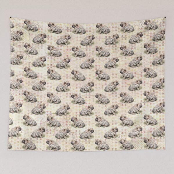 Item preview, Shar Pei - vintage dot designed and sold by LouiseJarvisArt.
