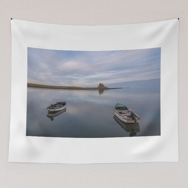 Item preview, Boats In Lindisfarne Harbour. designed and sold by Dave Staton.