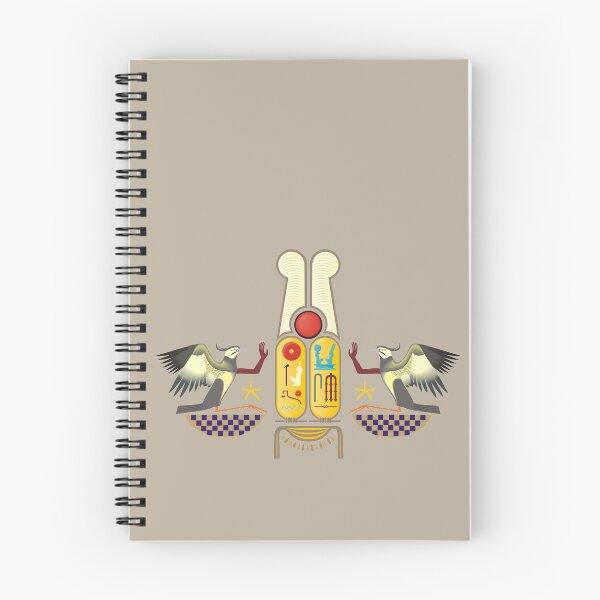 Item preview, Ramesses the Great's Cartouches with adoring Rekhyt Birds designed and sold by HoremWeb.