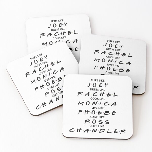 F.R.I.E.N.D.S Coasters (Set of 4)