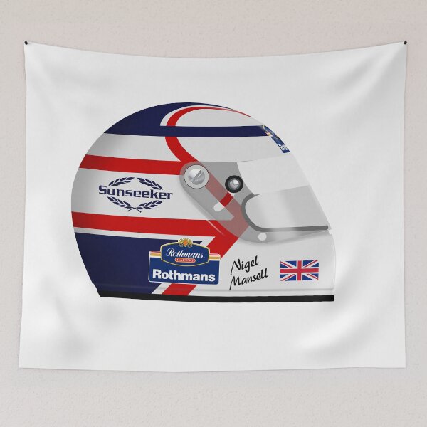 Item preview, Nigel Mansell 1994 crash helmet. designed and sold by JageOwen.