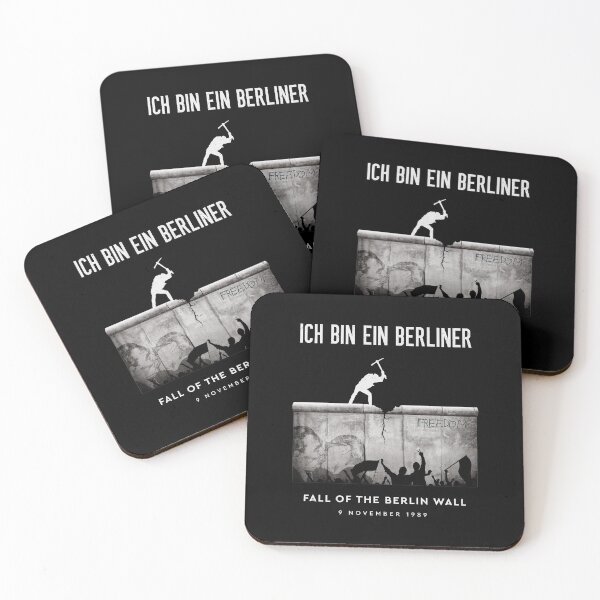 Item preview, Ich Bin Ein Berliner, The Fall Of The Berlin Wall 30th Anniversary, 30 Jahre Mauerfall, 9 November 1989 - 2019, The Berlin Wall, Germany Historic designed and sold by Sergey S.