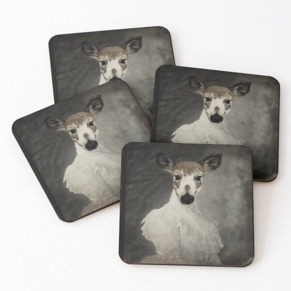 Item preview, Portrait Of A Piebald Deer designed and sold by gothicrow.