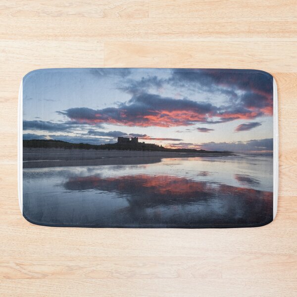 Item preview, Bamburgh Castle Evening Reflections. designed and sold by Dave Staton.