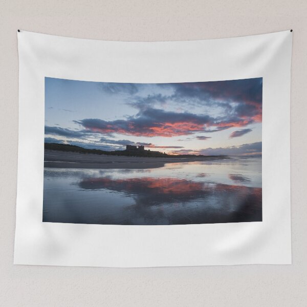Item preview, Bamburgh Castle Evening Reflections. designed and sold by Dave Staton.