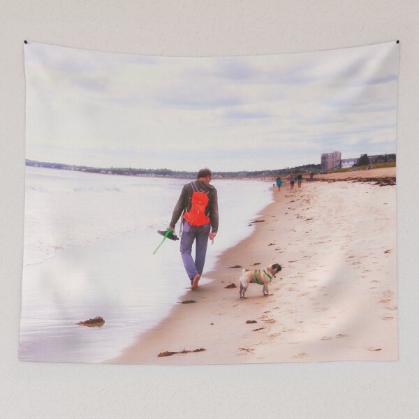 Item preview, Lilly Exploring the Beach, Old Orchard, Maine designed and sold by Yannik Hay.