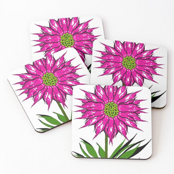 Item preview, Winter Flower pink designed and sold by Maureen Zaharie.