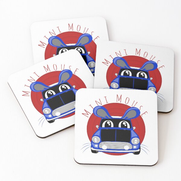 Item preview, Funny mini mouse cartoon car design designed and sold by Kam-designs.