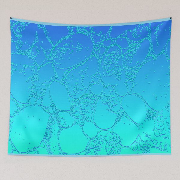 Item preview, Turquoise Crackle designed and sold by Catchavista.