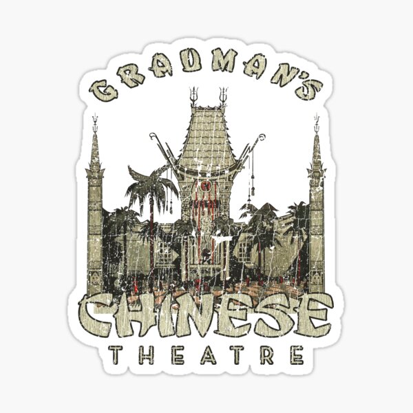 Artikel-Vorschau von Graumans chinesisches Theater, designt und verkauft von jacobcdietz.