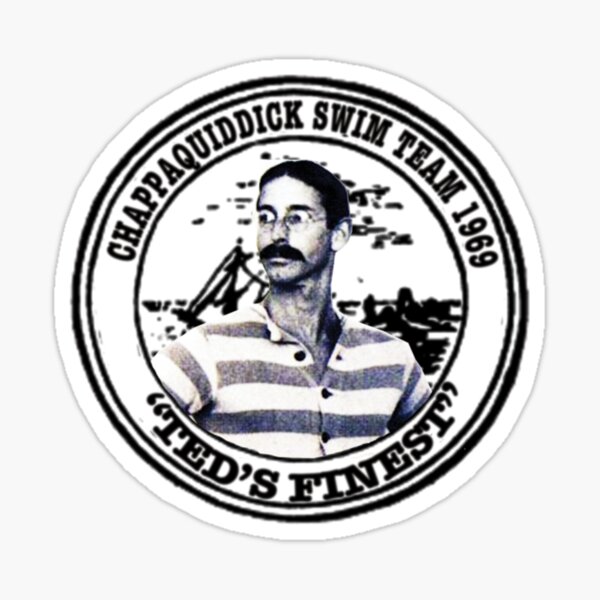 "Chappaquiddick Swim Team" Sticker for Sale by v1ndonnus Redbubble