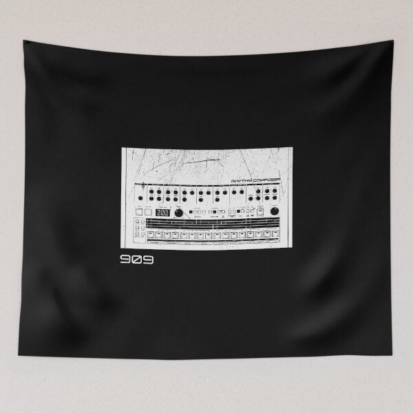 Item preview, Synthesizer Analog Synth Drum Machine Computer Vintage Nerd design designed and sold by A-Fashion.