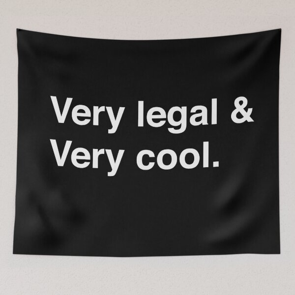 Item preview, very legal & very cool designed and sold by RachelTintedRed.