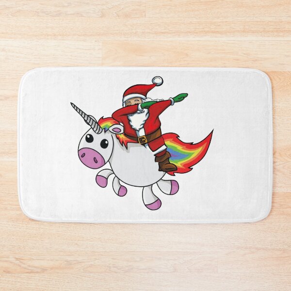 Item preview, Dabbing Santa riding a unicorn designed and sold by CDsTees.