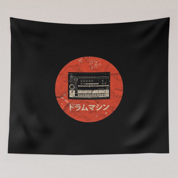 Item preview, Vintage Japanese Drum Machine Analog Retro Synth Synthesizer design designed and sold by A-Fashion.