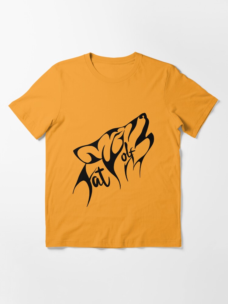 Alternate view of Fat Wolf - Stylised Essential T-Shirt