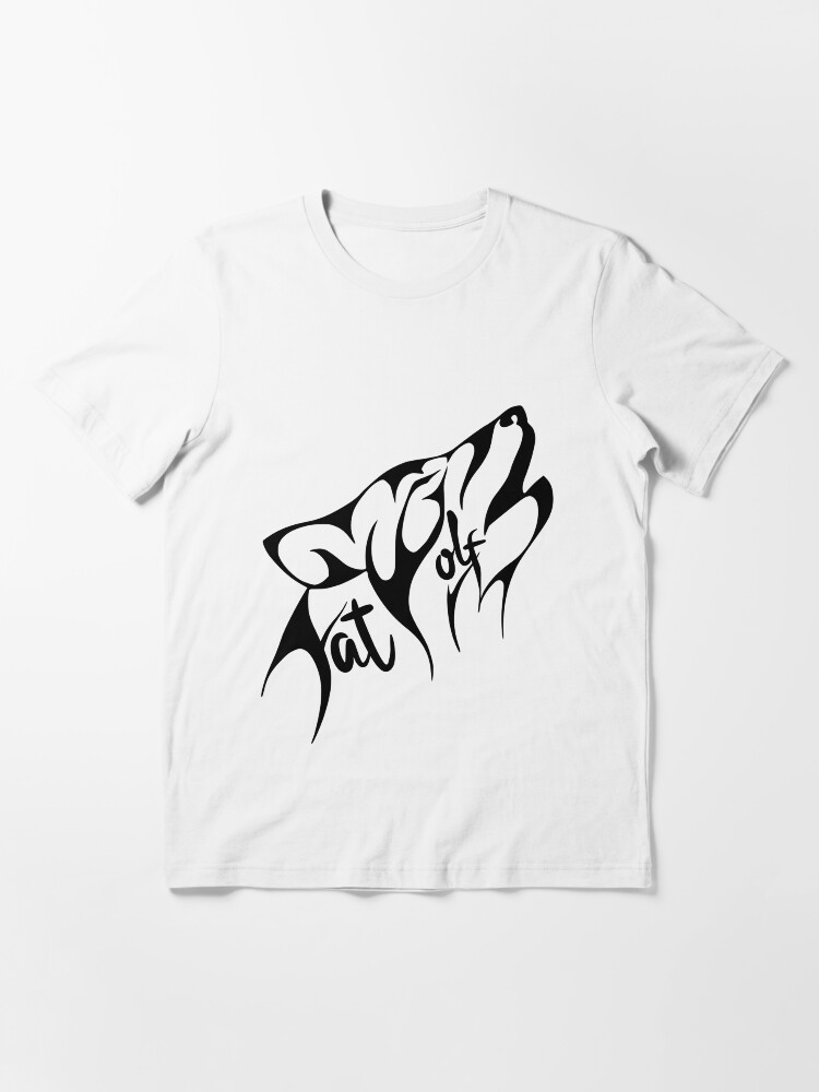 Alternate view of Fat Wolf - Stylised Essential T-Shirt