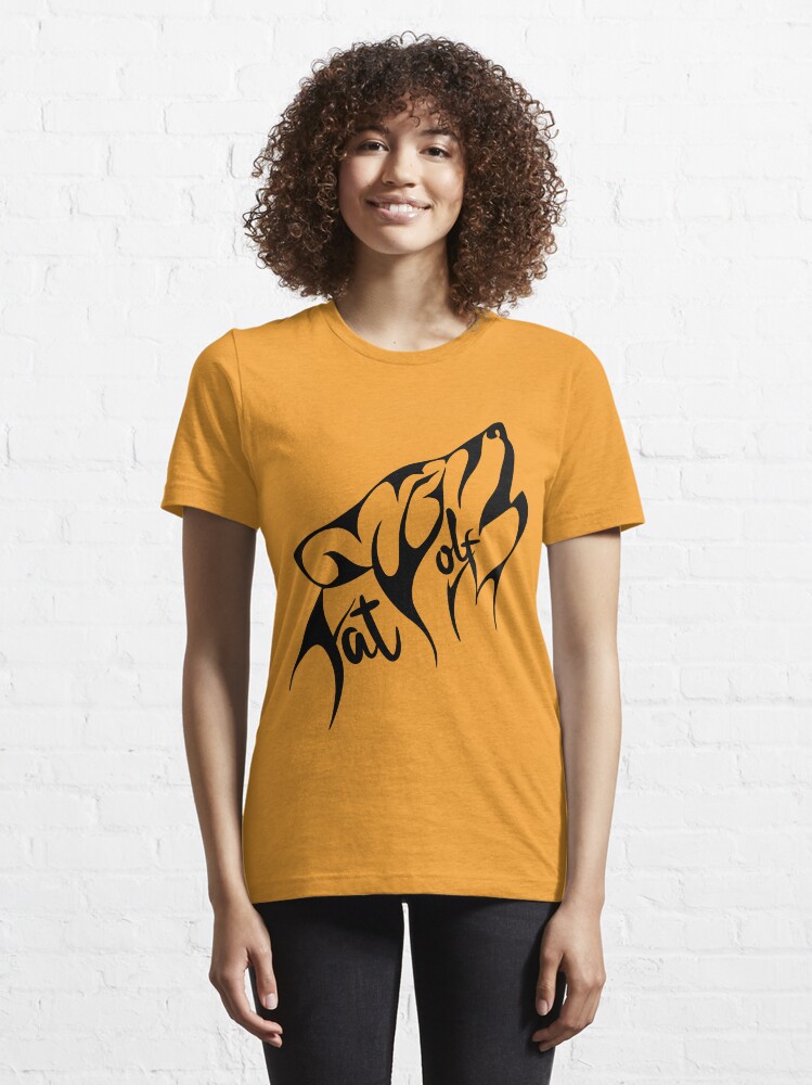 Alternate view of Fat Wolf - Stylised Essential T-Shirt