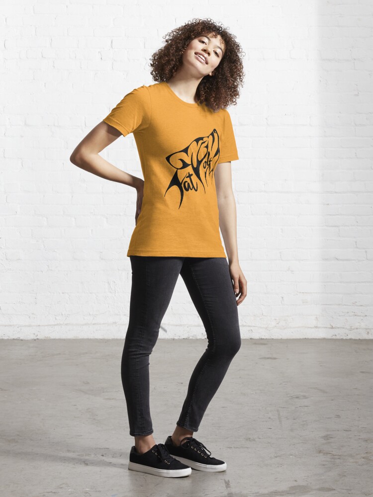 Alternate view of Fat Wolf - Stylised Essential T-Shirt