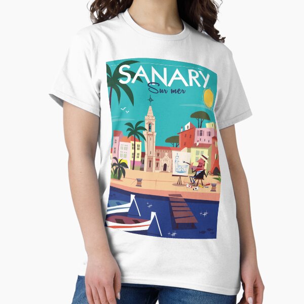 Aperçu de l'œuvre Affiche de Sanary créée et vendue par GAGodel.