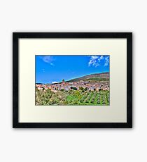 Poggioreale Landscape Framed Print