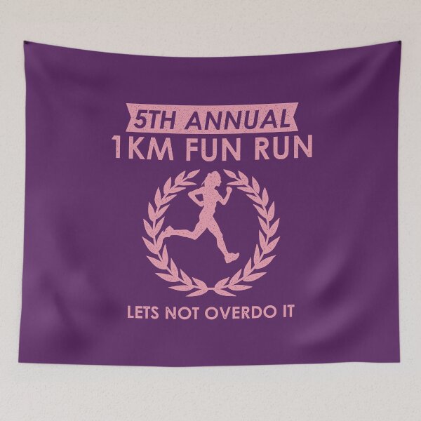 Item preview, 5th Annual 1km Fun Run Woman Lets Not Overdo It designed and sold by d247.