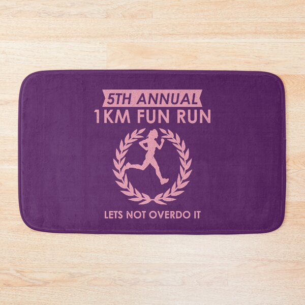 Item preview, 5th Annual 1km Fun Run Woman Lets Not Overdo It designed and sold by d247.